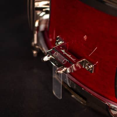 Slingerland 14" x 5.5" Studio King Snare Drum, Royal Crimson with Nickel Hardware image 4