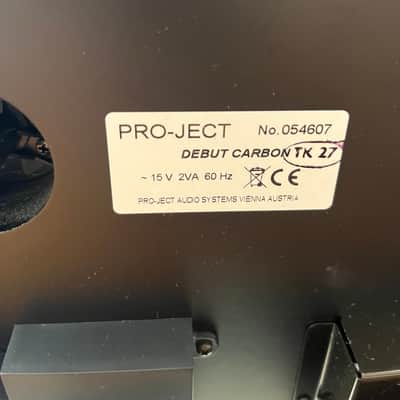 Pro-Ject Debut Carbon Turntable Sumiko Pearl Cartridge + Herbie's Mat Excellent image 13