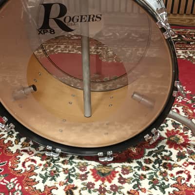 Rogers 1970s XP8 Londoner Seven Shell Pack in Silver Mist – 22″,8″,10″12″,13″ & 16″ image 5