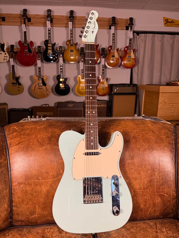 Fender FSR Telecaster 2009 - Daphne Blue Matching Headstock image 1