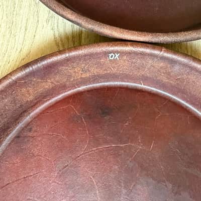 Manito Percussion Congas steer Heads Chocolate color in excellent condition for LP comfort Curves II ( X ). image 3