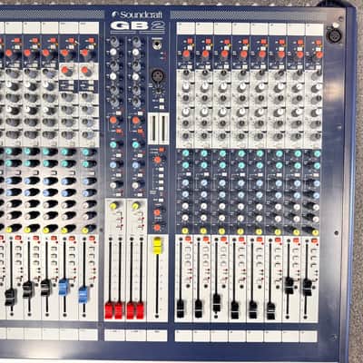 Soundcraft GB2 32-Channel Analog Mixing Console – 32x4 Live/Studio Mixer w/ 6 Aux Sends Mid–Late 2000s image 2