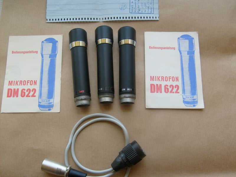 Microphone RFT Neumann Gefell DM 622 Dynamic image 1