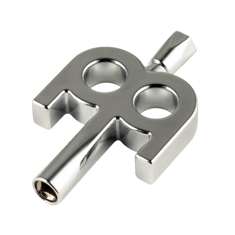 Meinl Stick and Brush Kinetic Drum Key - Chrome image 1