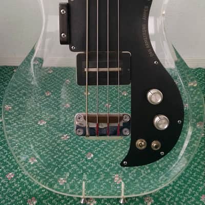 Dan Armstrong ARMUB-1 Fretless RARE Black 1971 Clear image 4