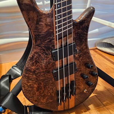 Spector NS Dimension 4 MINT Super Faded Black Active Bass Guitar image 7