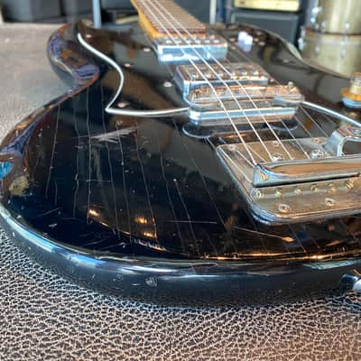 Teisco Del Rey SG 1960s Black image 4