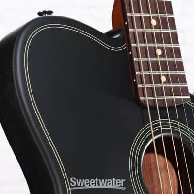 Fender Acoustasonic Standard Telecaster Acoustic-electric Guitar - Black (AsTeleSBkd2) image 6