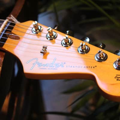 FENDER "NEW MODEL American Professional Classic Stratocaster Faded Dakota Red" GIGBAG, PAPERS, 3, 48 KG image 8