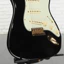 Fender American Vintage II 1961 Stratocaster Electric Guitar - Black with Gold Hardware, Sweetwater Exclusive. New.