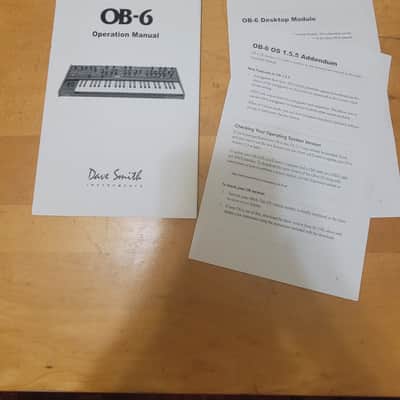 Dave Smith Instruments OB-6 Desktop 6-Voice Polyphonic Synthesizer 2017 - Present - Black Bild 6
