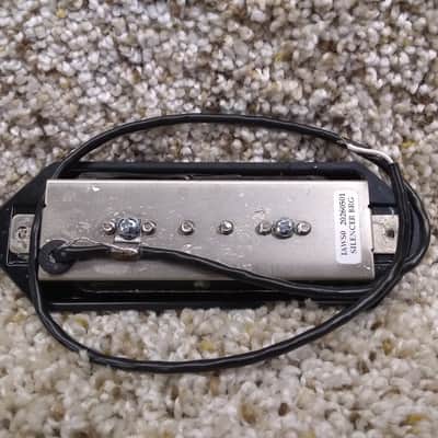Seymour Duncan Vintage P90 Silencer Dog Ear Bridge Pickup Black image 3