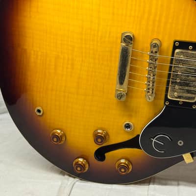 Epiphone Factory 2nd Limited Edition Dot Deluxe Semi-Hollowbody Guitar with Case image 6