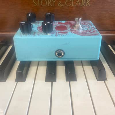 Walrus Audio Deep Six Compressor V1 2012 - 2018 - Blue / Red Diver image 5