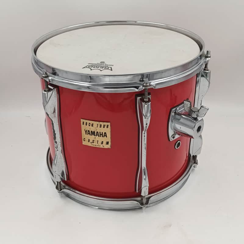 Yamaha Rock Tour Custom 12″ Tom Drum in Red image 1