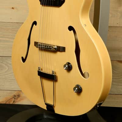Grote Guitar Natural Hollow Body Jazz Electric Guitar Grwb-ztna - USED image 9