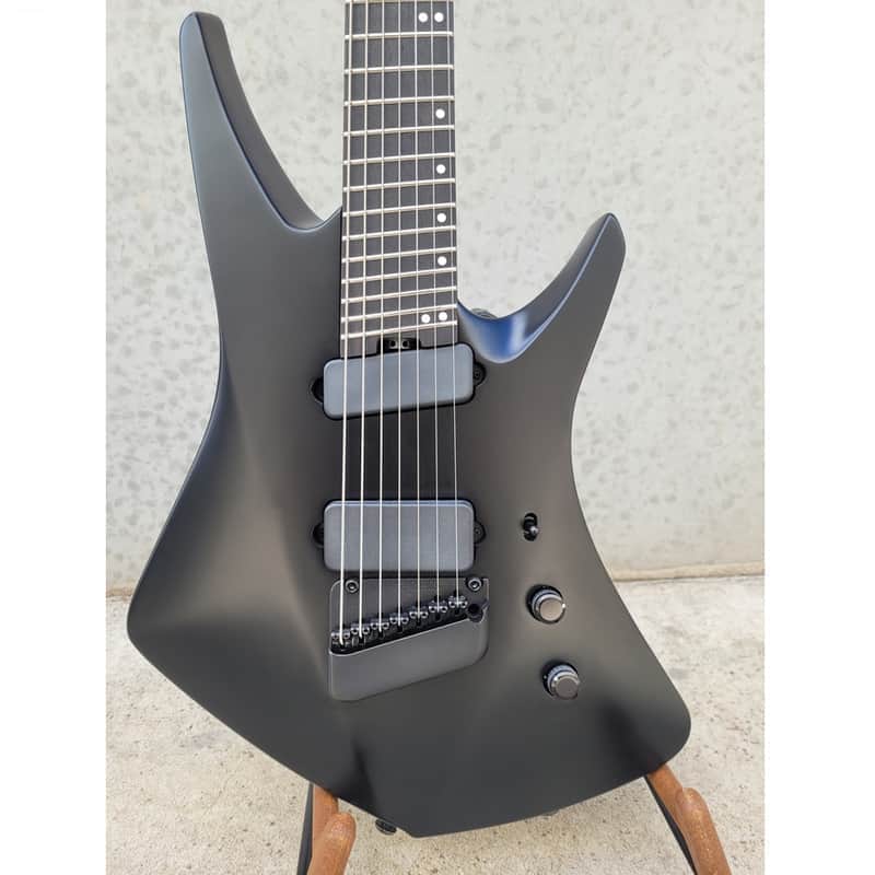 Ernie Ball Music Man USA Tosin Abasi Signature Kaizen 7 Apollo Black image 1