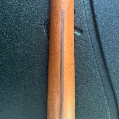 Warmoth Telecaster - wide neck (1 3/4 nut) boatneck mahogany w ebony. Earvana - Clear Satin Nitro image 7