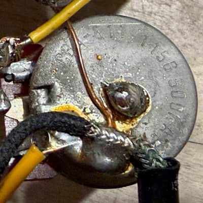 1970 Vintage Gibson EB-3 Bass Pots Complete Varitone Wiring Harness Pots image 6