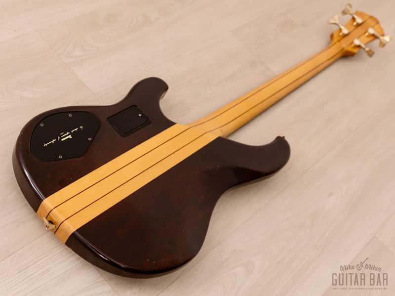 1985 Ibanez Musician MC924 DS Vintage Neck Through Bass Guitar