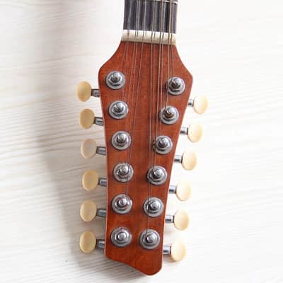 12 String Acoustic Electric Guitar 36 Inch, Laminated Spruce Top Body, Okoume Wood Neck image 6