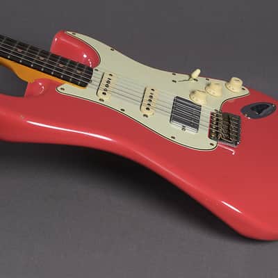 Fender Custom Shop Stratocaster 1962 Journeyman Relic HSS Fiesta Red image 3