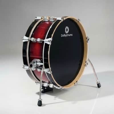 Dolby 18” Electronic Kick Drum Red Fade for Roland Alesis image 5