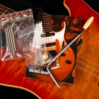 Ernie Ball Music Man Axis Super Sport HH Tremolo "Custom" with Piezo! image 25