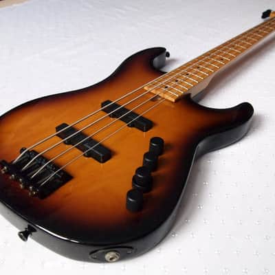 Schecter Jazz Bass TEXAS American Series 2002 Tobacco Sunburst image 3