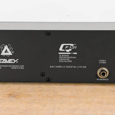 Peavey QF 131 31-Band Graphic Equalizer CG01452 image 8