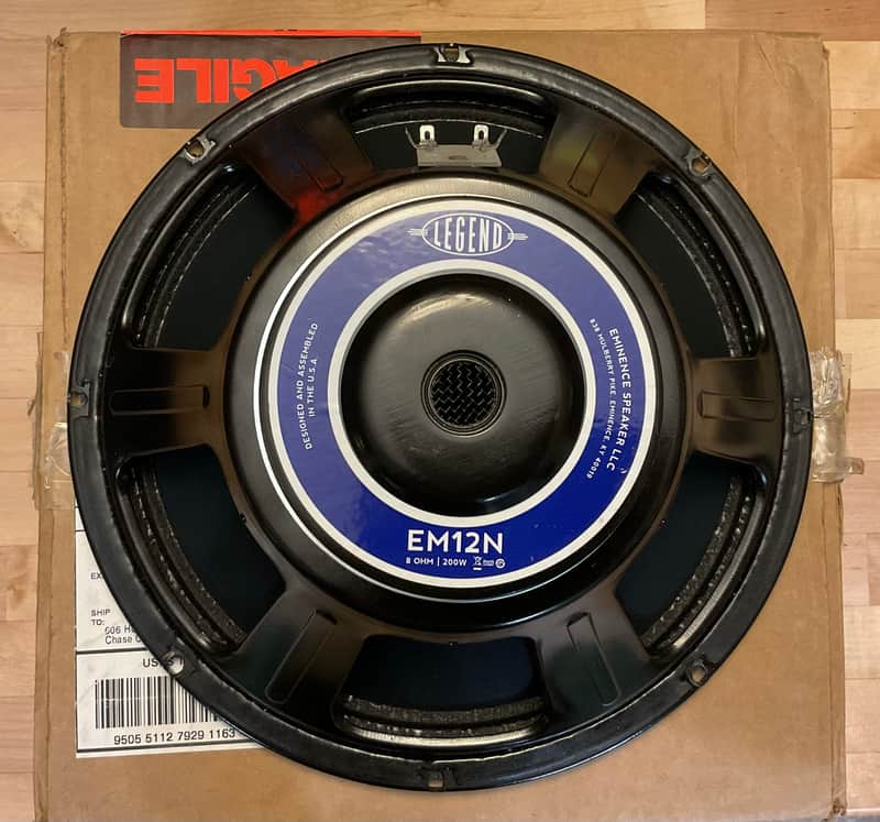 Eminence EM12N 12” Guitar Amp Speaker Neo Excellent!!! image 1