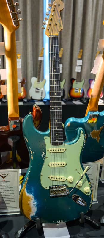 (Pre-Order) Fender 1960 Stratocaster - Journeyman Relic - Custom Built - Summer Event Special Run, Super Aged Ocean Turquoise - 2026 Summer Dealer Event #37 - Brand New