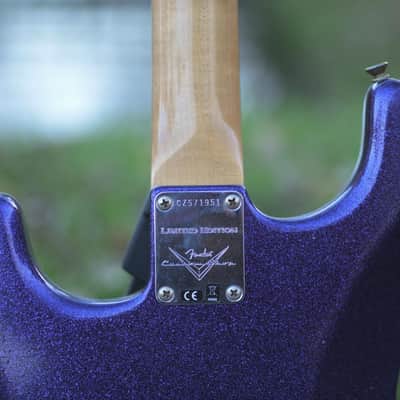 Fender Custom Shop F22 LTD '69 Stratocaster, Journeyman Relic - Aged Purple Sparkle image 16