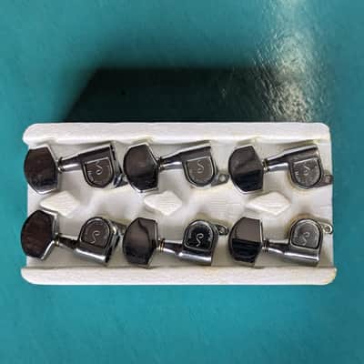NOS 1980's Schaller M6-135 3x3 Machine Head Guitar Tuners image 2