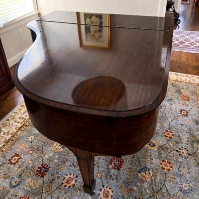 Iconic Heritage: Steinway & Sons Model L Grand Piano image 6