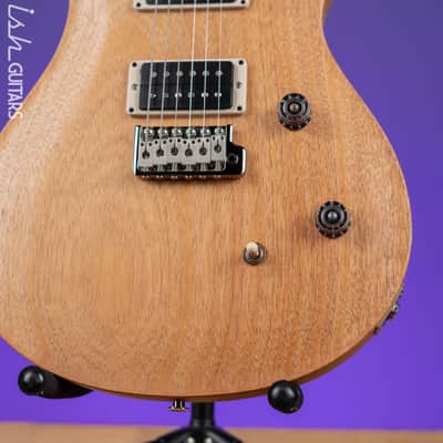 PRS CE 24 Standard Satin Nitro Electric Guitar Natural Demo image 7