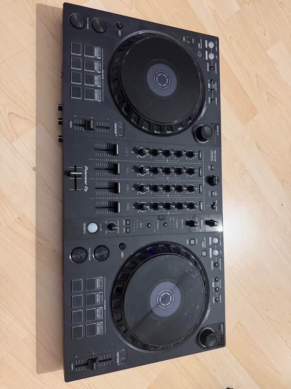 Pioneer DDJ-FLX6-GT 4-Channel DJ Controller 2022 - Present - Black image 1