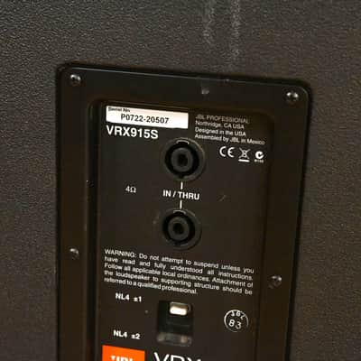 JBL VRX915S 15" Bass Reflex Subwoofer CG01Z2H image 6