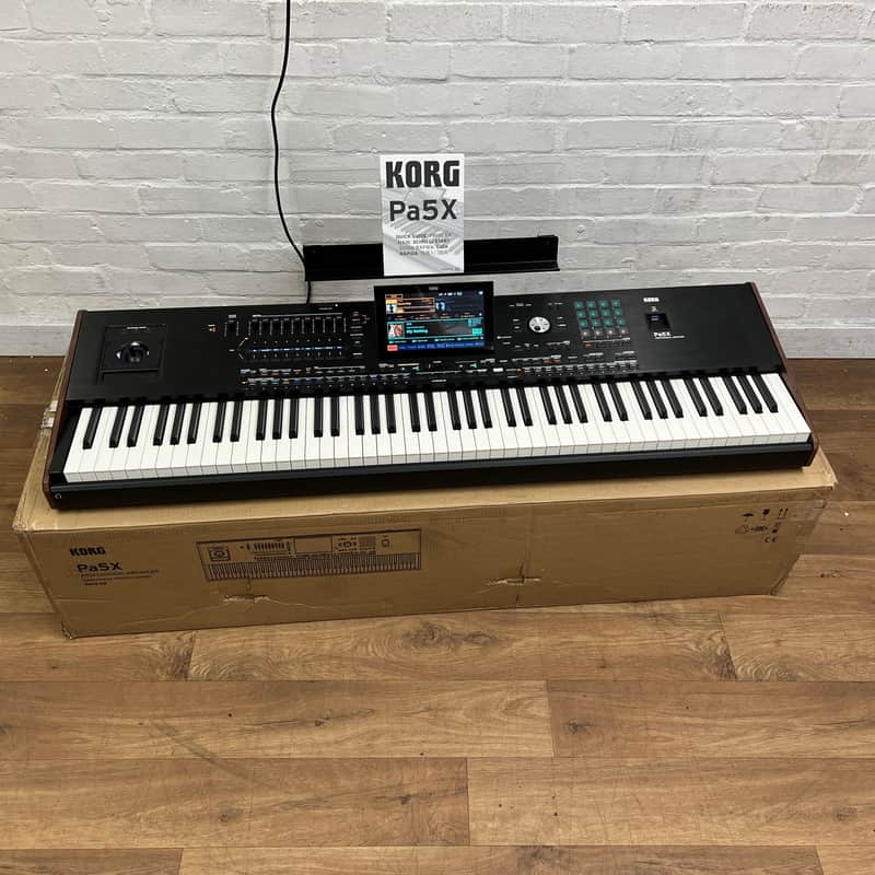 Korg Pa5X 88 Note Arranger Workstation Keyboard; Serial No: 9002174 | B Stock image 1
