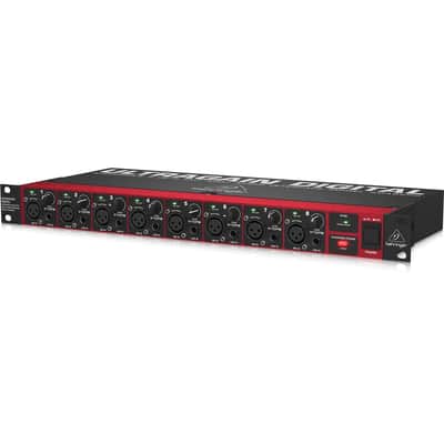 Behringer Behringer Ultragain Digital ADA8200 Audiophile 8 In/8 Out ADAT Audio Interface with MIDAS Mic Preamplifiers with 4x 25' XLR Cables image 4