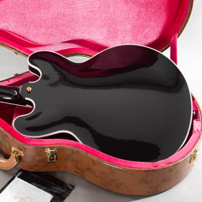 2025 Gibson Custom Shop ES-355 ’59 Reissue Black | Original Hard-Shell Case | Certificate of Authenticity image 6