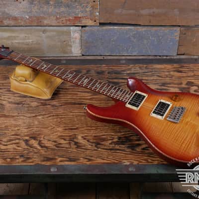 1990 PRS Custom 24 10-Top Cherry Sunburst image 5