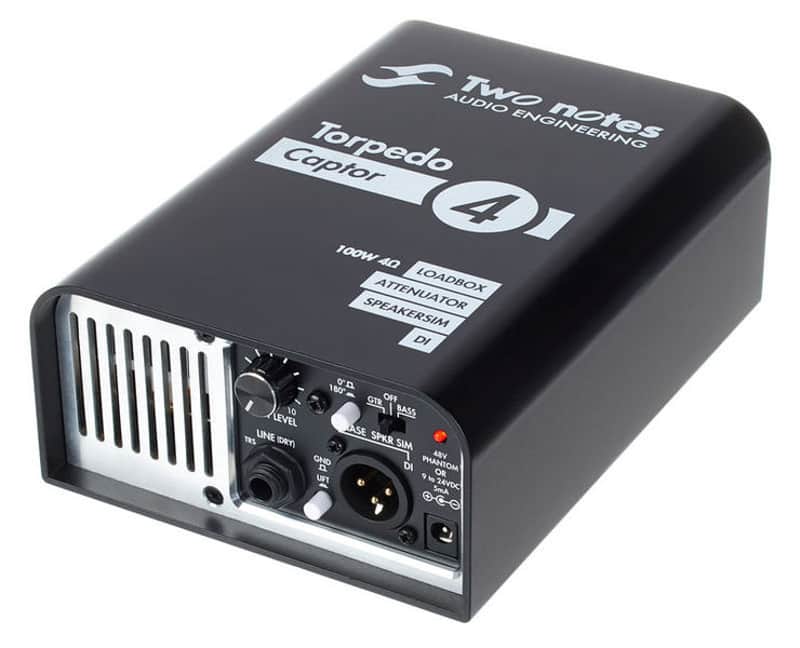 Two Notes Torpedo Captor 4 Ohms Loadbox. Attenuatore E Simulatore Di Cassa Analogico image 1