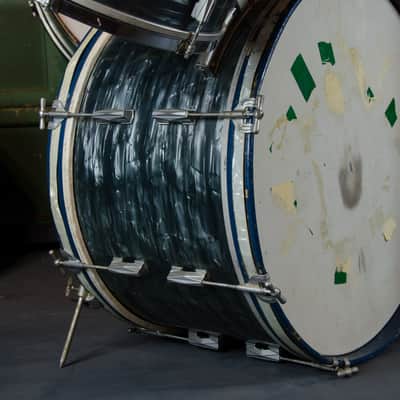Vintage 1949 Gretsch Round Badge Broadkaster 3 Piece Drum Kit image 10