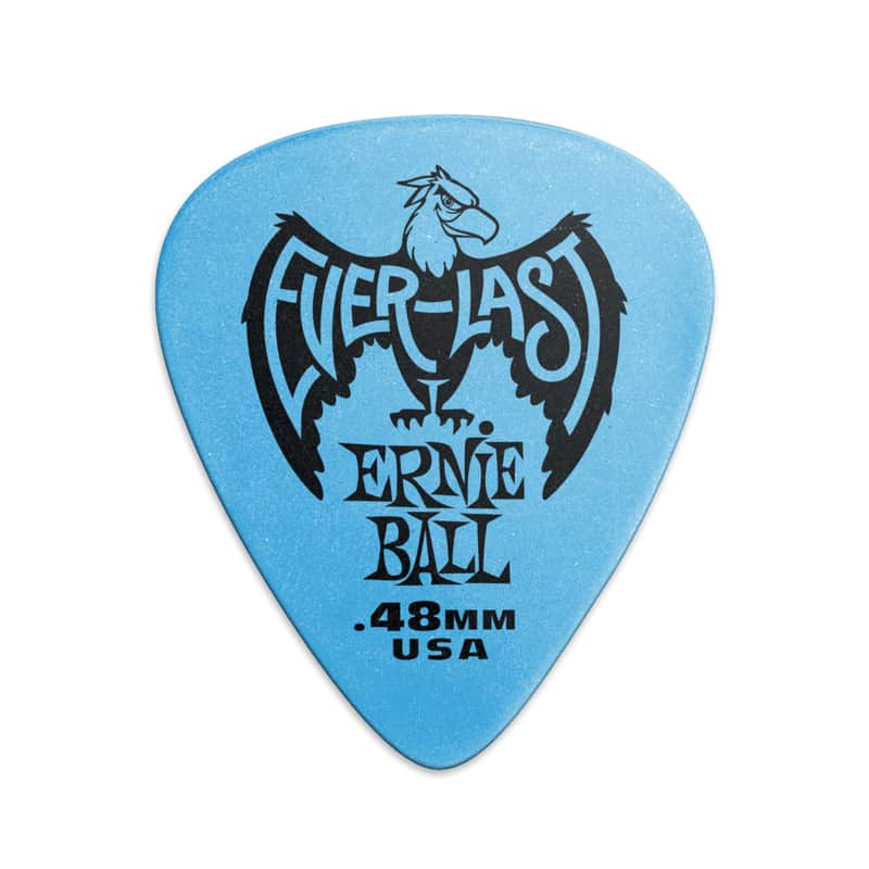 Ernie Ball P09181 Everlast Delrin Guitar Picks - .48mm (12-Pack) image 2