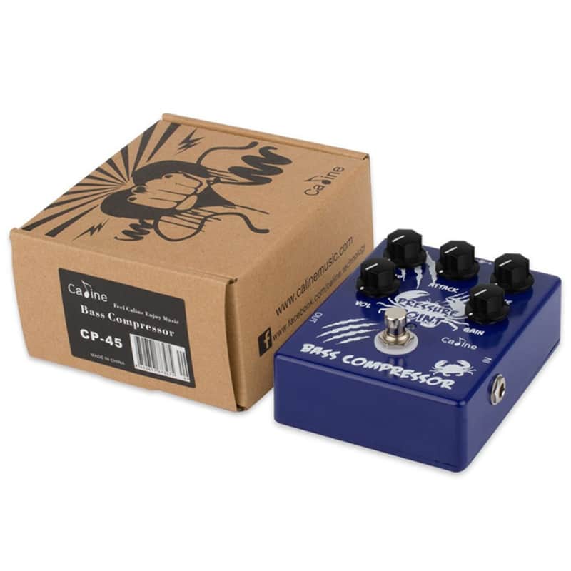 Caline CP-45 Pressure Point BASS Compressor True Bypass, price included Import Duty to USA image 1