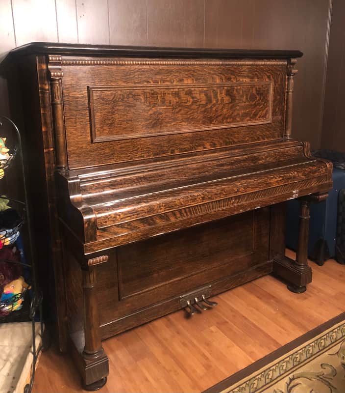 Antique Wellington Upright Piano 1904-1905 image 1