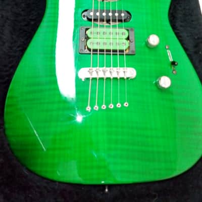 Jackson Soloist SL1T  USA Select fix bridge 2005 Green image 1