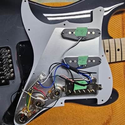 Wilhelm Guitars Custom Handmade HSS Strat Solid Body Electric Guitar "Silverburst" image 13