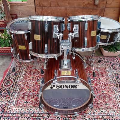 SONOR Signature Ebony Makassar, 1980s. image 2
